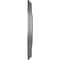 Ekena Millwork Bradford Ceiling Medallion (Fits Canopies up to 4 3/8"), 18 1/8"OD x 3 3/4"ID x 1 1/8"P, Platinum CM18BRPLS - alternate 3